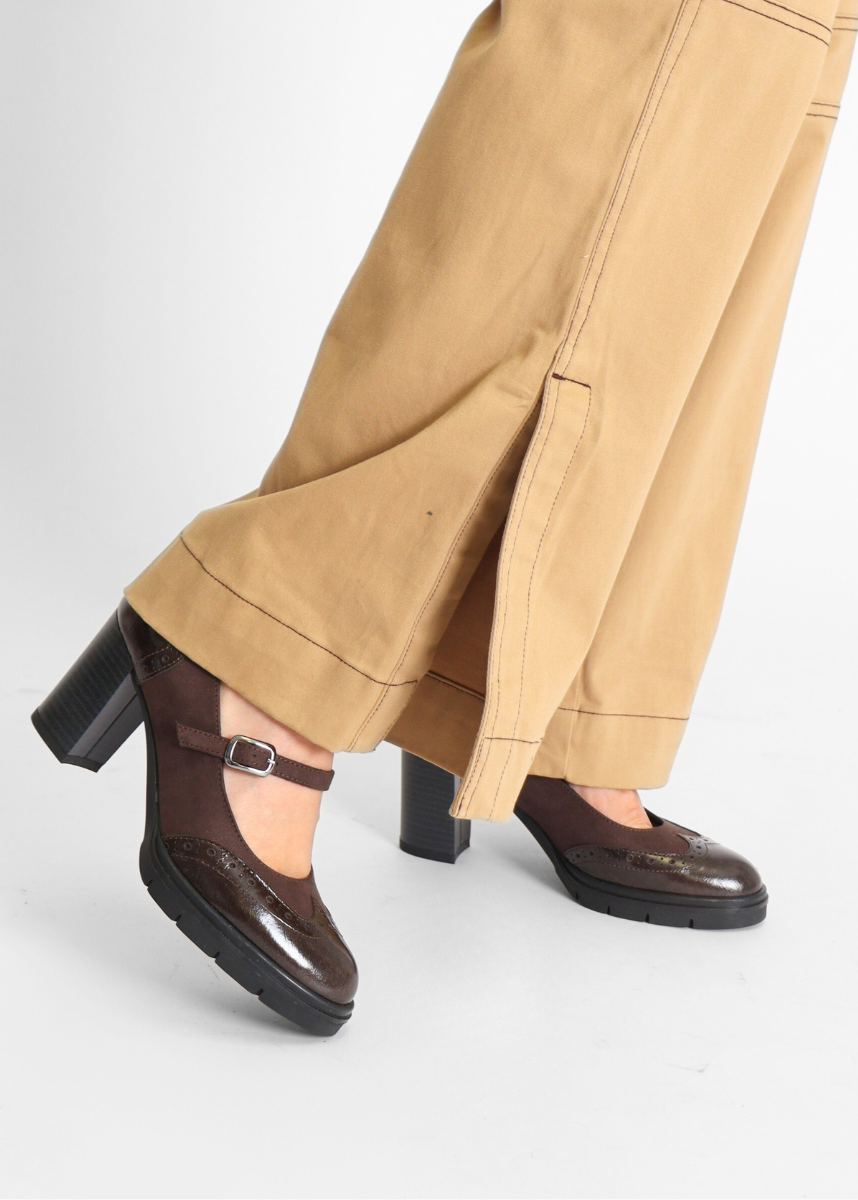 Rima Brown Women's Shoes Heels Ateliers