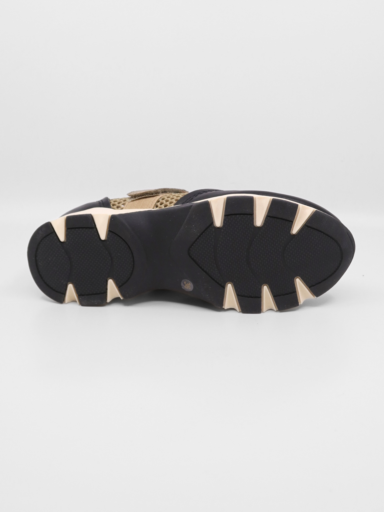 MJ Mesh Sneak Taupe Women's Sneakers All Black
