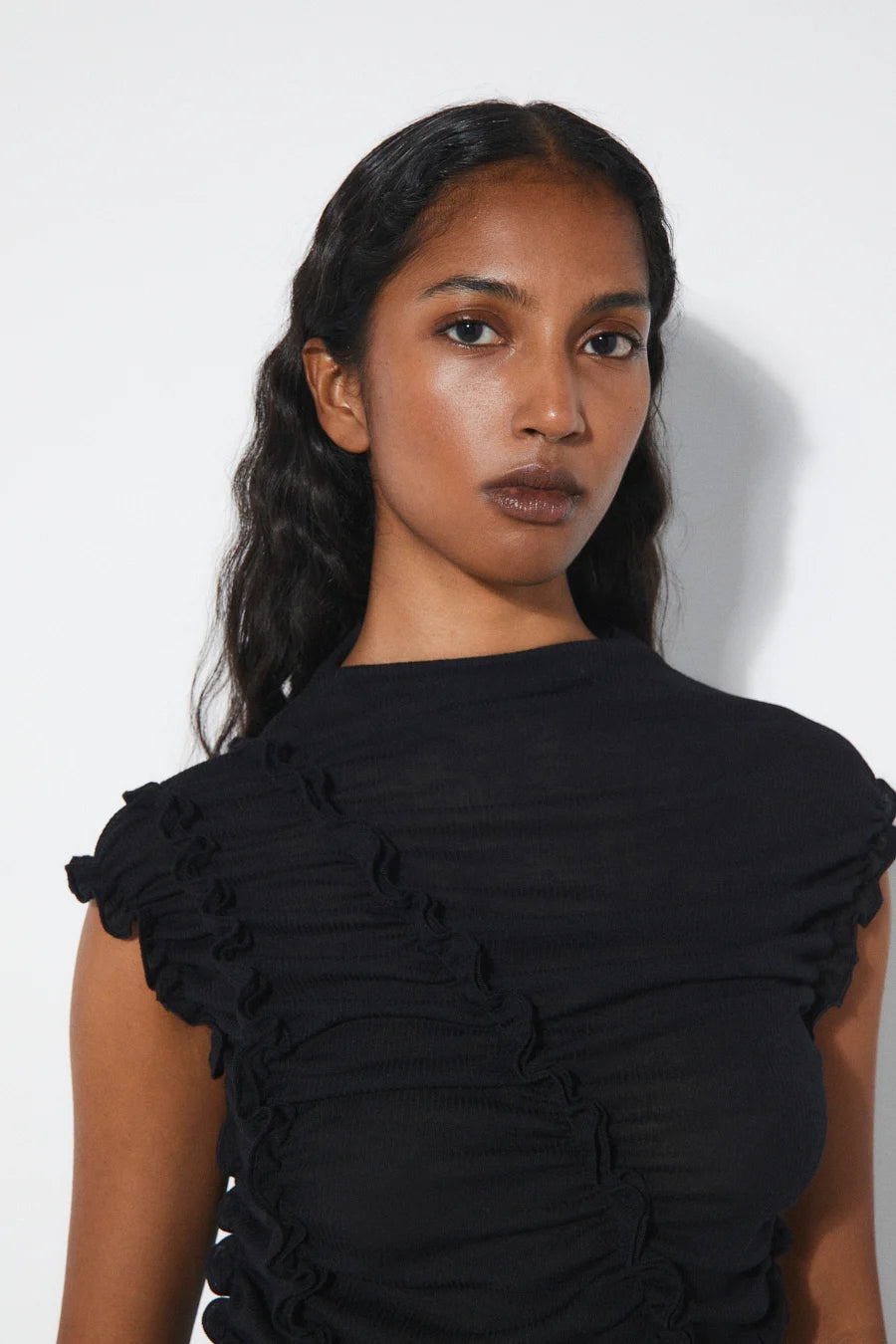 Mia Top Black Women's Tops Rita Row
