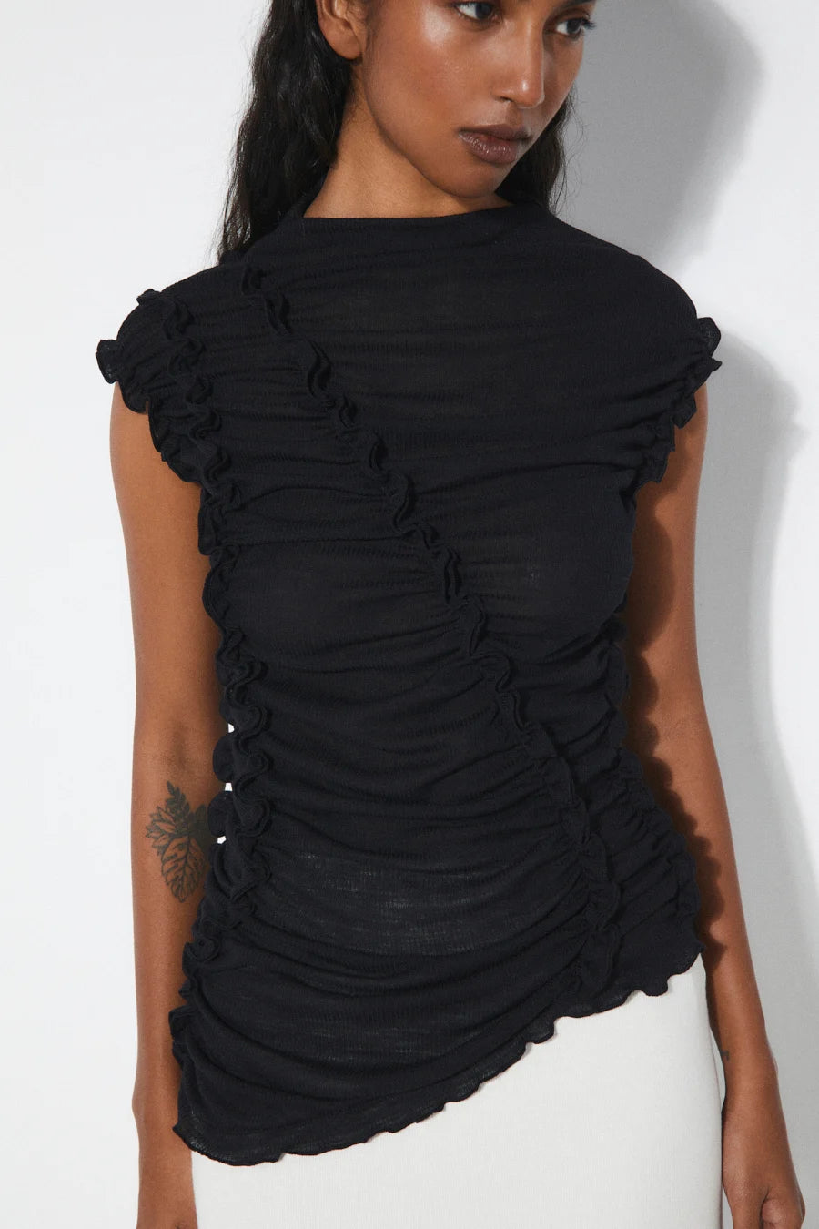 Mia Top Black Women's Tops Rita Row