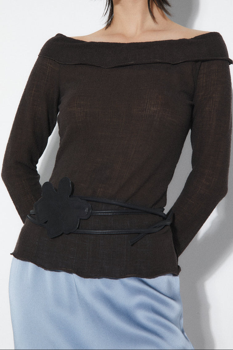 Rose Belt Black Gifts + Accessories Rita Row