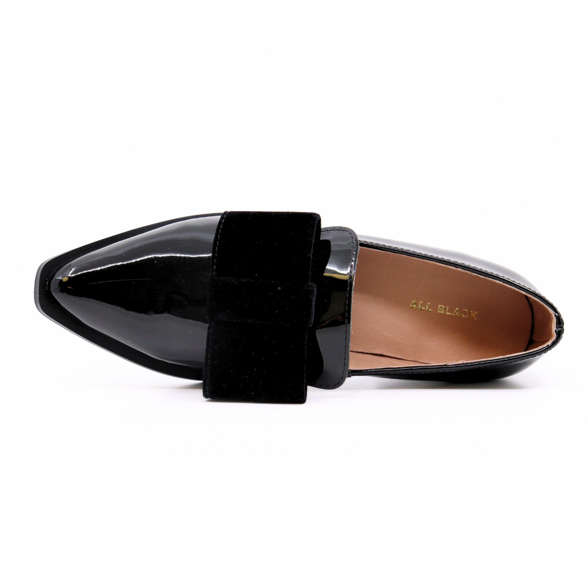 Pat & Bow Black Women's Shoes Heels All Black