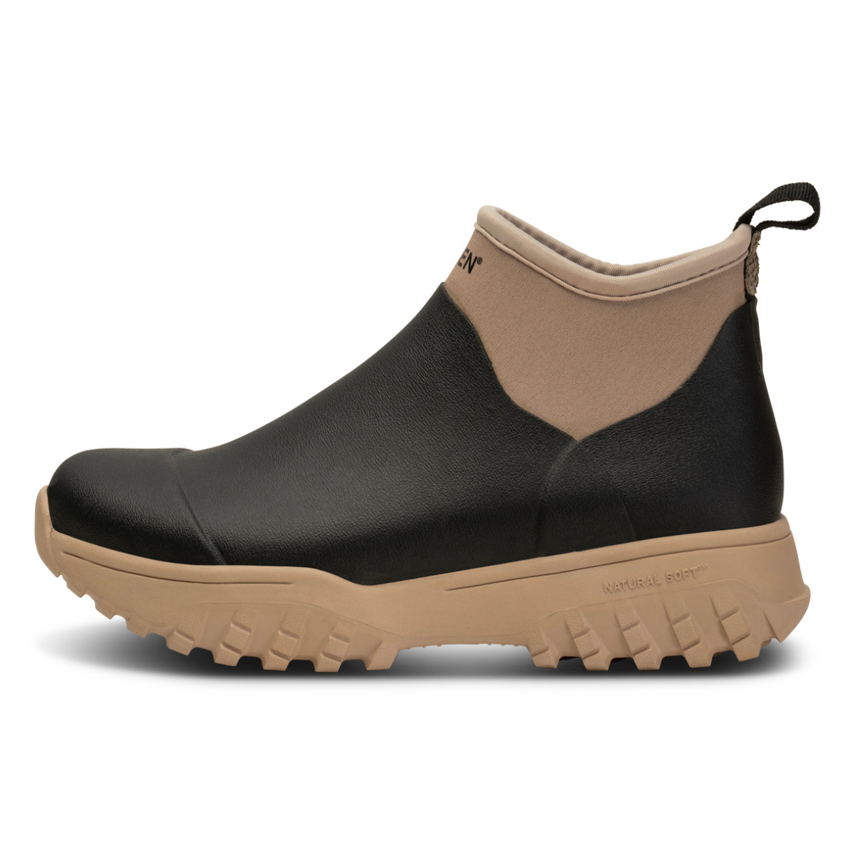Irene Black/Coffee Cream Women's Boots Woden