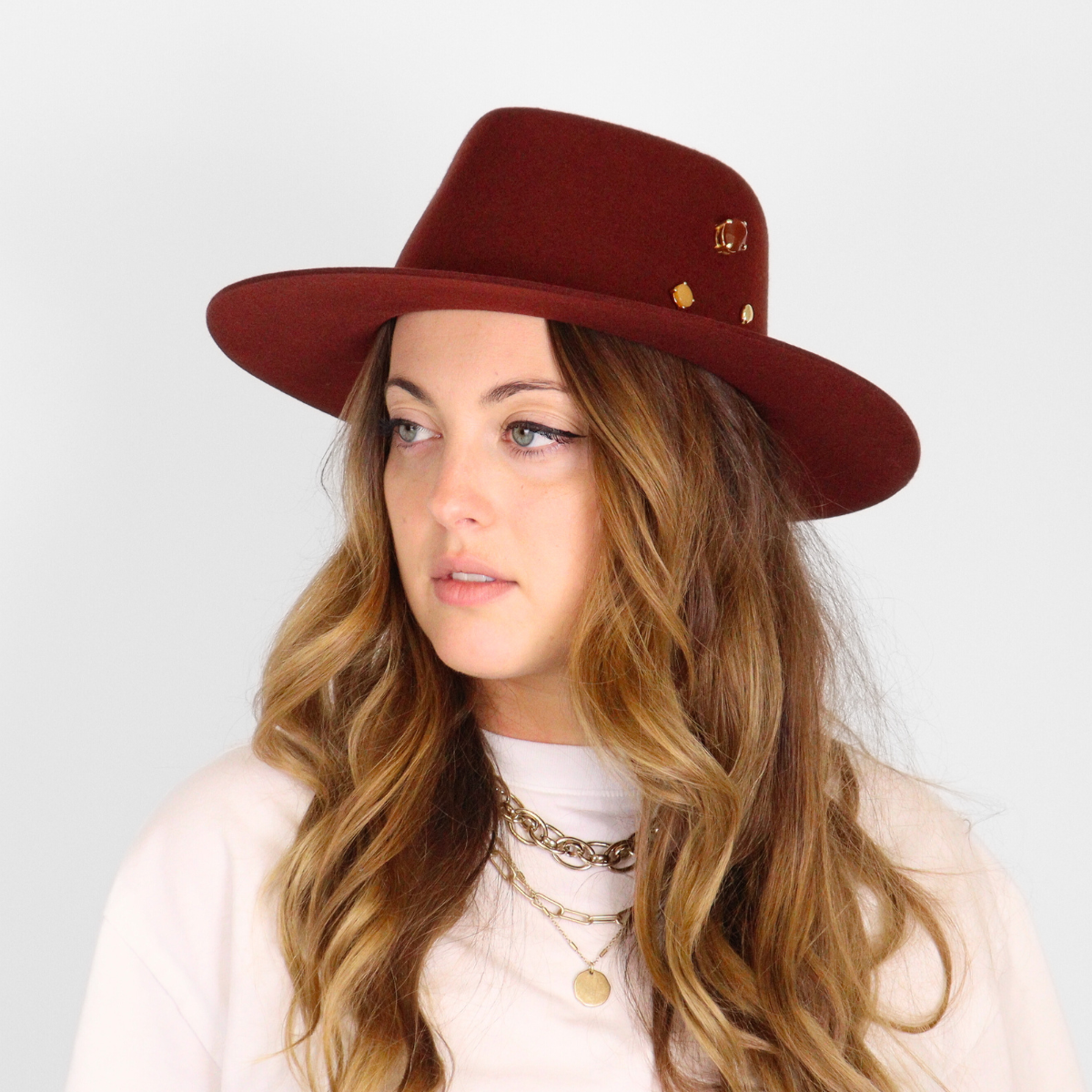 Georgina Burgundy Gifts + Accessories Hair Van Palma