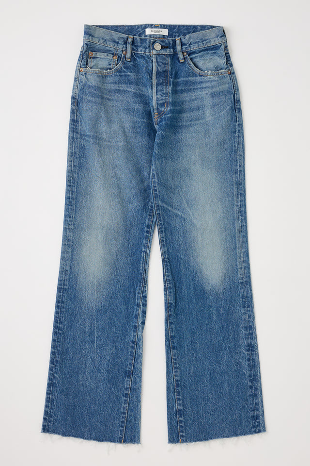 Atlantis Flare Blue Women's Bottoms Moussy Denim