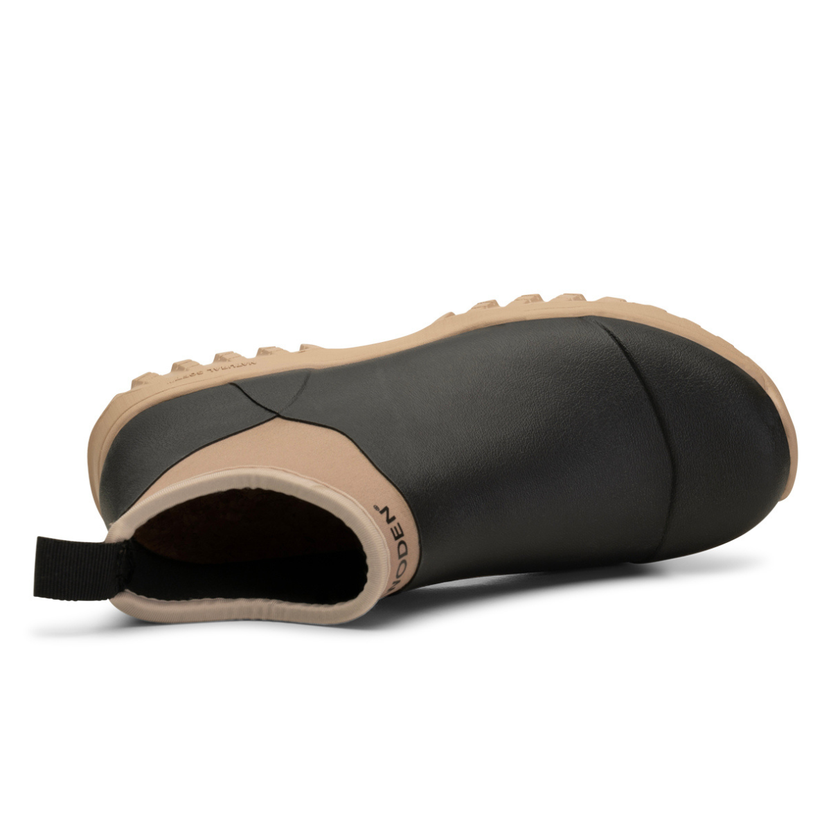 Irene Black/Coffee Cream Women's Boots Woden