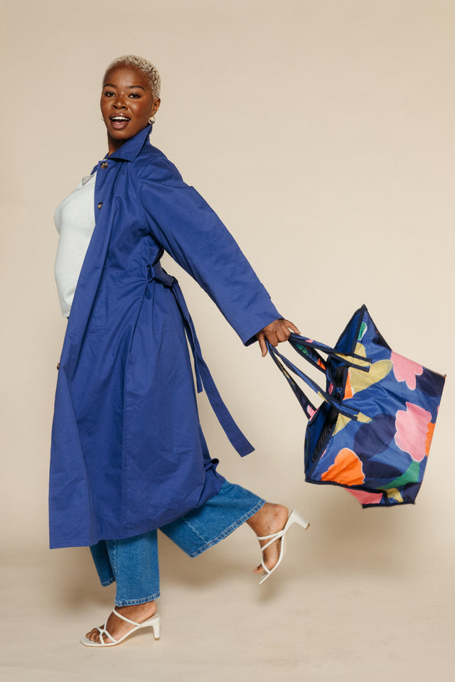Embroidery Trench Women's Tops Outerwear Bobo Choses