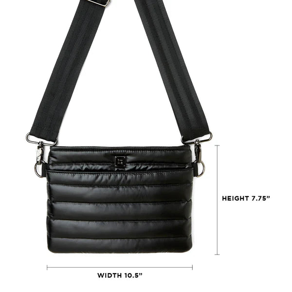 Bum Bag 2.0 Pearl Black Web Gifts + Accessories Bags Think Royln