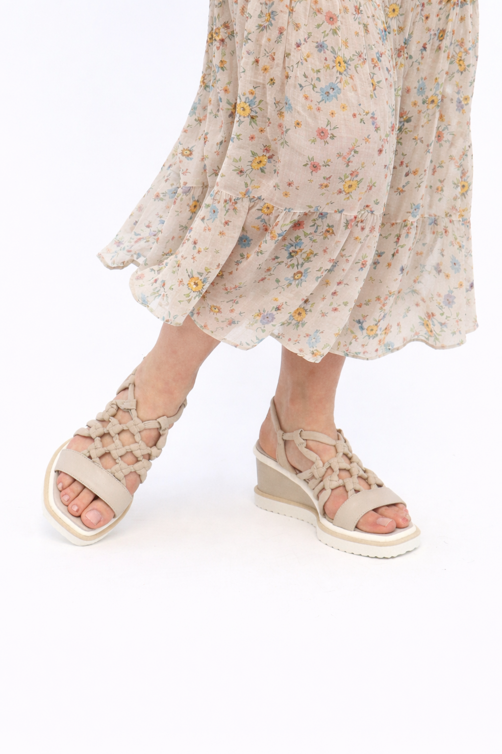 Nara Moe Dreamer Cream Women's Sandals Heels Patrizia Bonfanti