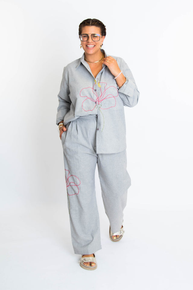 Celia Pants Jamica Tropical Women's Bottoms Cats With a Heart