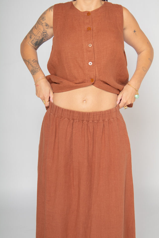 Lyla-May Russet Women's Bottoms Beaumont Organic