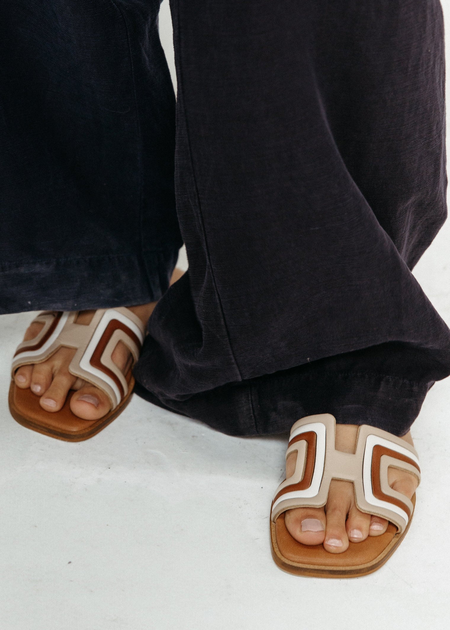 Fabbi Tan Women's Sandals Ateliers