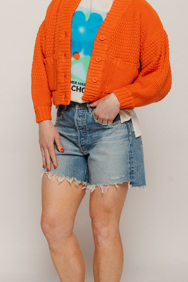 Graterford Shorts Long Women's Bottoms Moussy Denim