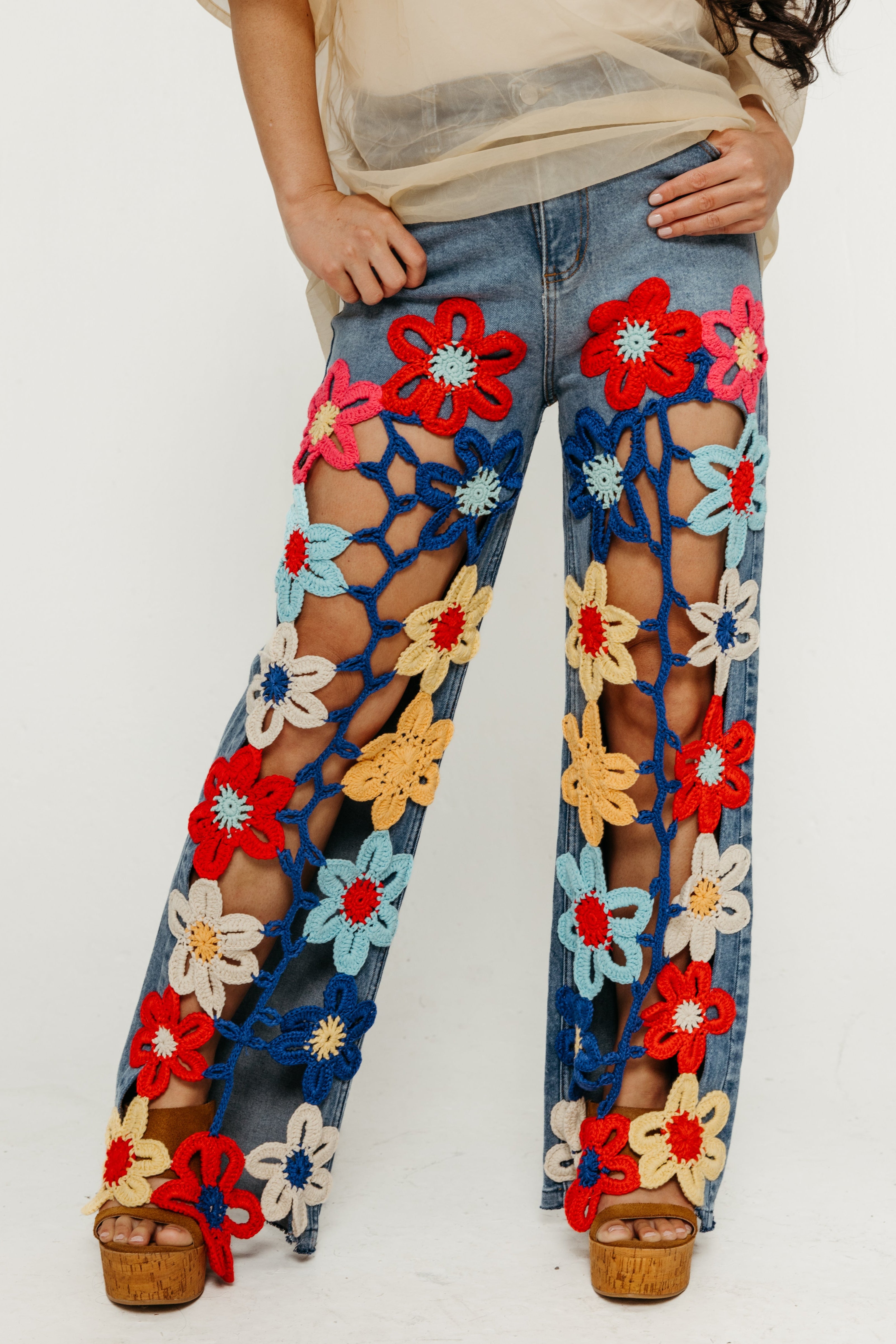 Lisandra Hand Knitted Denim – The Sōl Collective