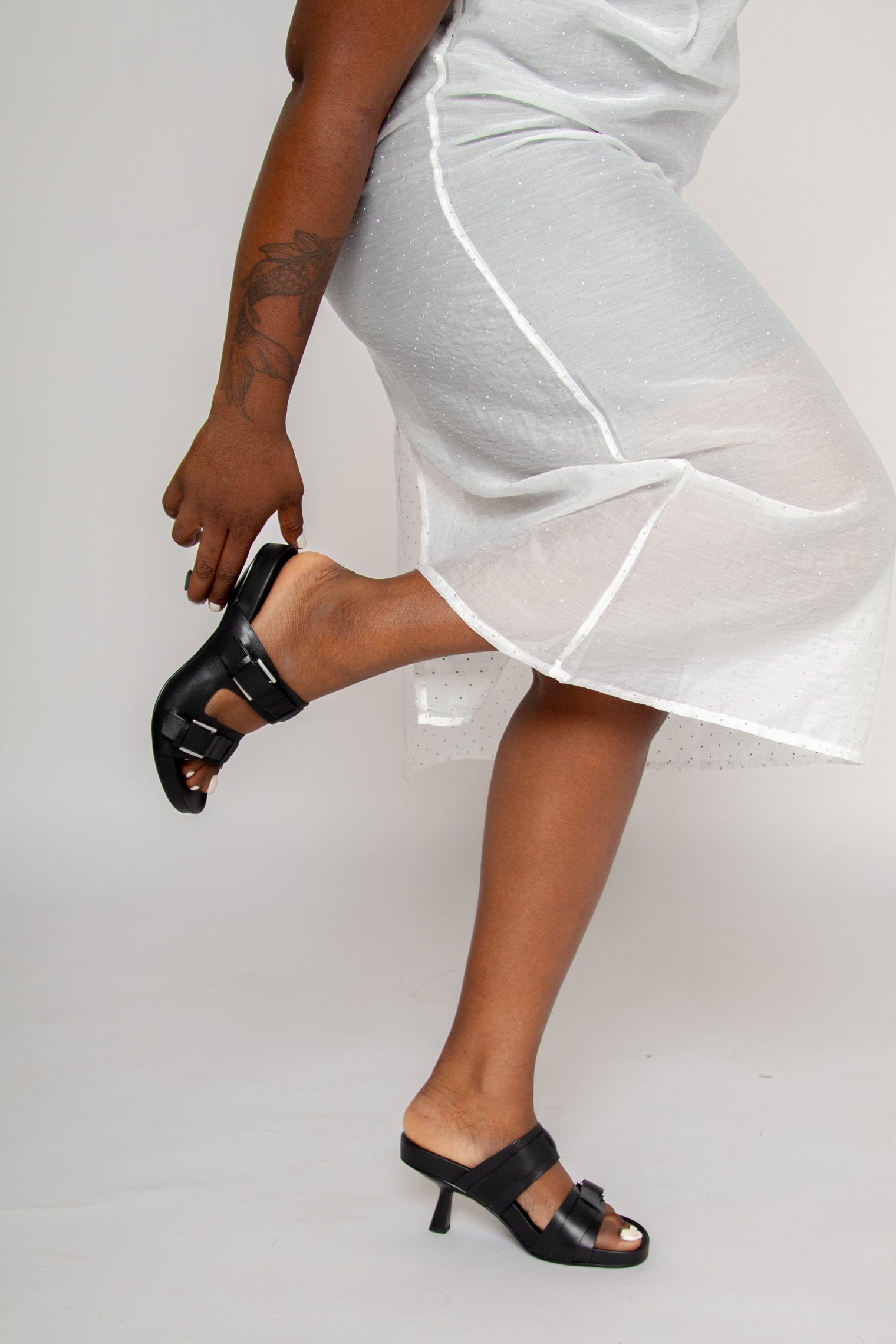 Jakarta Black Women's Shoes Heels Ash