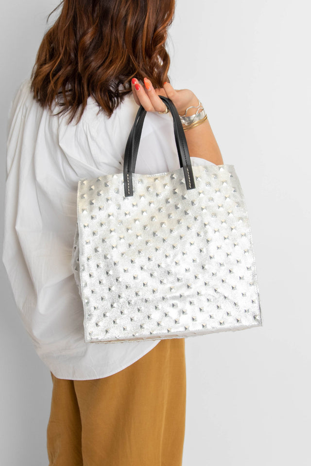 Pebble Silver Gifts + Accessories Bags All Black