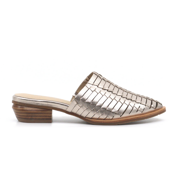 Women's ladessa gold leather mule by Antelope