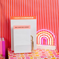 What Was I Doing? Notepad Coral Pink Gifts + Accessories Chez Gagné