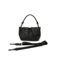 Savannah Black Braided Luxe Gifts + Accessories Bags Think Royln