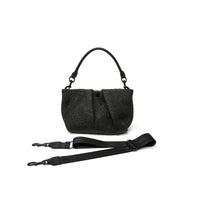 Savannah Black Braided Luxe Gifts + Accessories Bags Think Royln