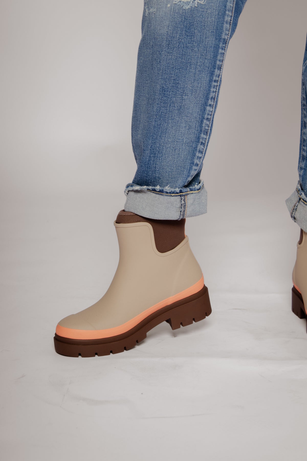 Tully Boot Taupe & Apricot Women's Boots Merry People