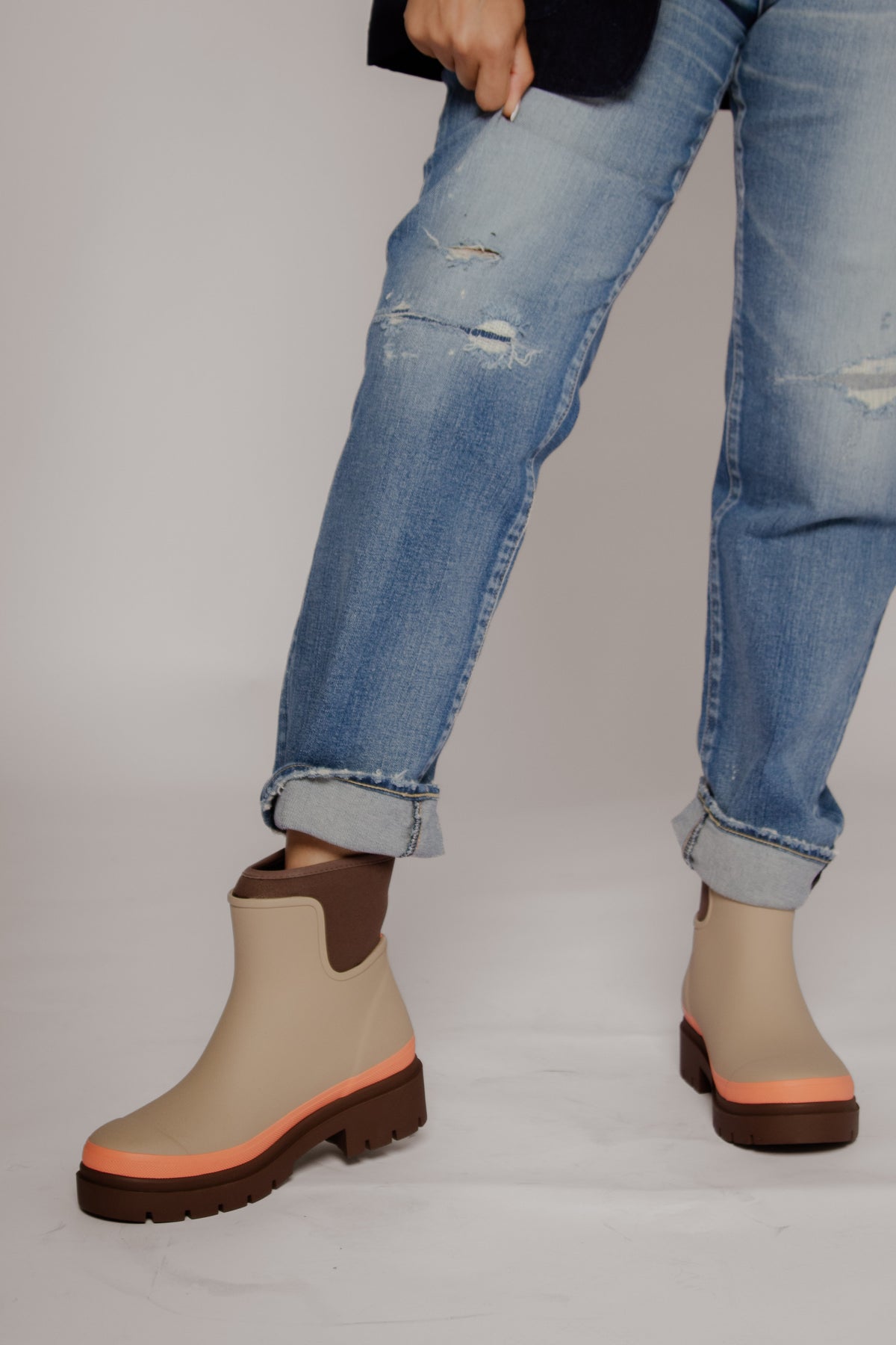 Tully Boot Taupe & Apricot Women's Boots Merry People