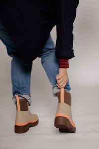 Tully Boot Taupe & Apricot Women's Boots Merry People