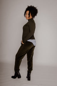 Nightfall Trouser Dark Olive Women's Bottoms Prairie Underground