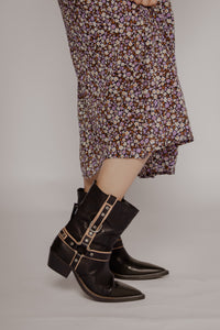 We The Free Abroad Harness Boot Black Women's Boots Free People