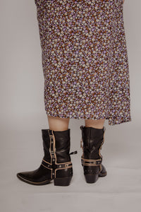 We The Free Abroad Harness Boot Black Women's Boots Free People