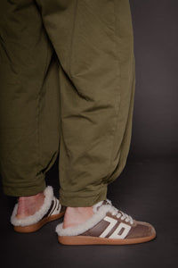Easter Fl Taupe Butter Women's Sneakers Back 70