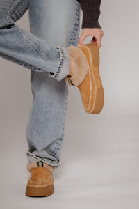 Portia Cognac Women's Shoes Platforms Ayalla