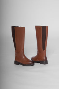 Sasha Cuoio Pebble Women's Boots Salvia