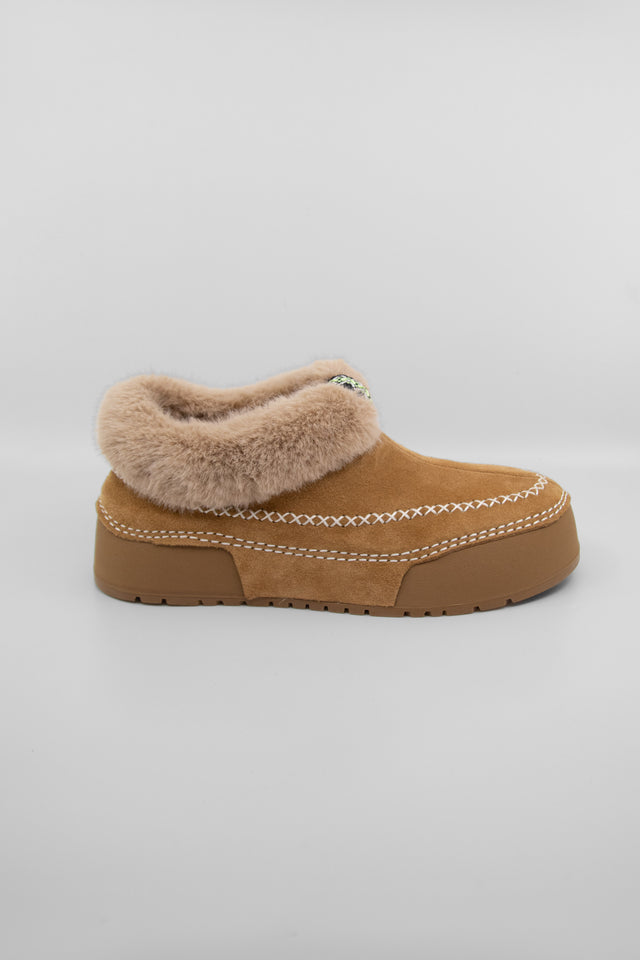 Portia Cognac Women's Shoes Platforms Ayalla