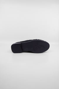 Carry On Loafer Black Oiled Suede Women's Shoes Loafers Free People
