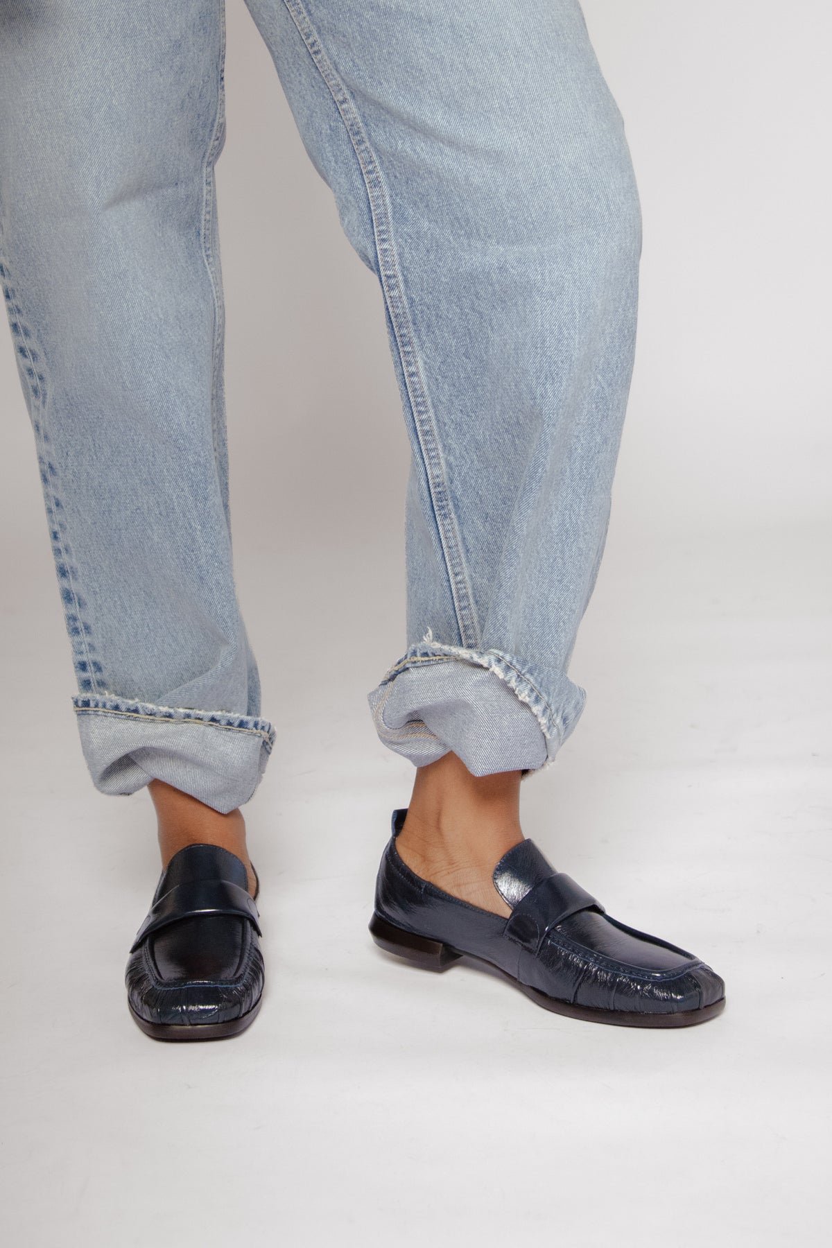 Lena SuperLuxe Royal Women's Shoes Loafers Homers