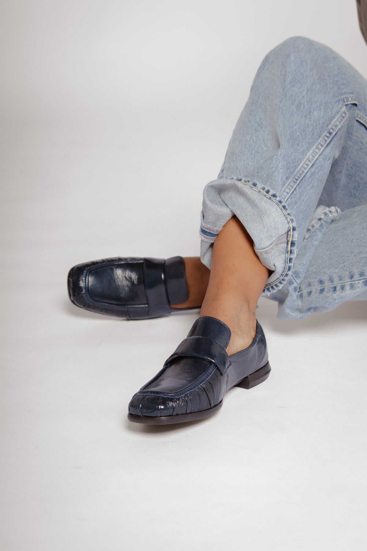 Lena SuperLuxe Royal Women's Shoes Loafers Homers