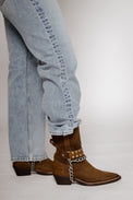 We The Free Aiden Chain Boot Uniform Suede Women's Boots Free People