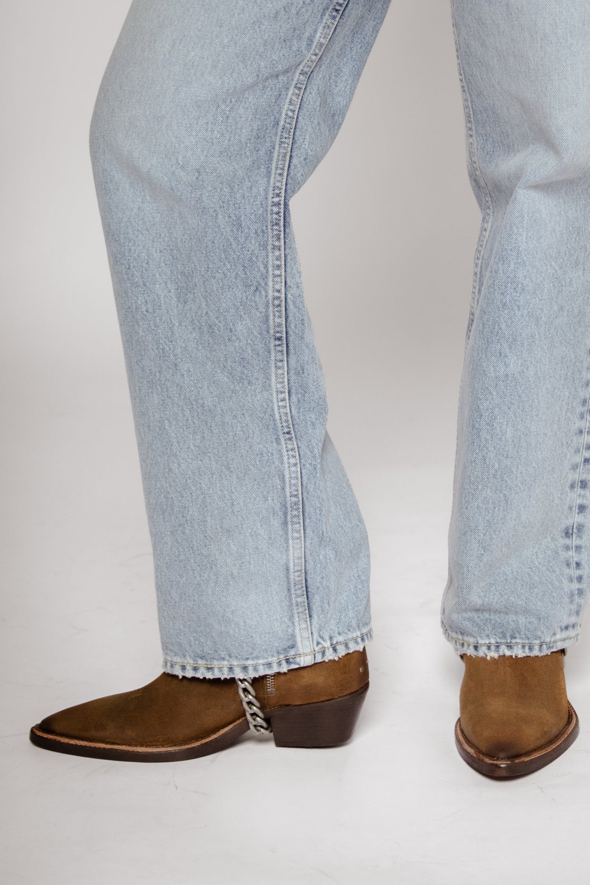 We The Free Aiden Chain Boot Uniform Suede Women's Boots Free People