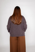 Layla Jumper Grey Marle Women's Tops Bibico