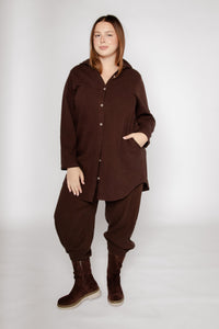 Workshirt Chocolate Women's Tops Curator
