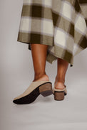 Zelda Taupe Women's Shoes Heels Intentionally Blank