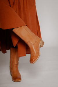 Celeste Taupe Women's Boots Antelope