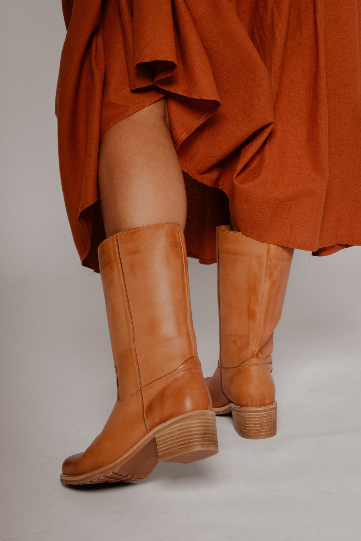 Celeste Taupe Women's Boots Antelope