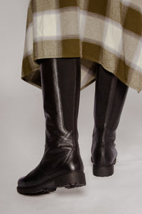 Sasha Black Pebble Women's Boots Salvia