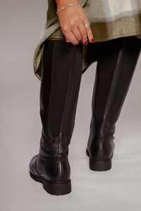 Sasha Black Pebble Women's Boots Salvia