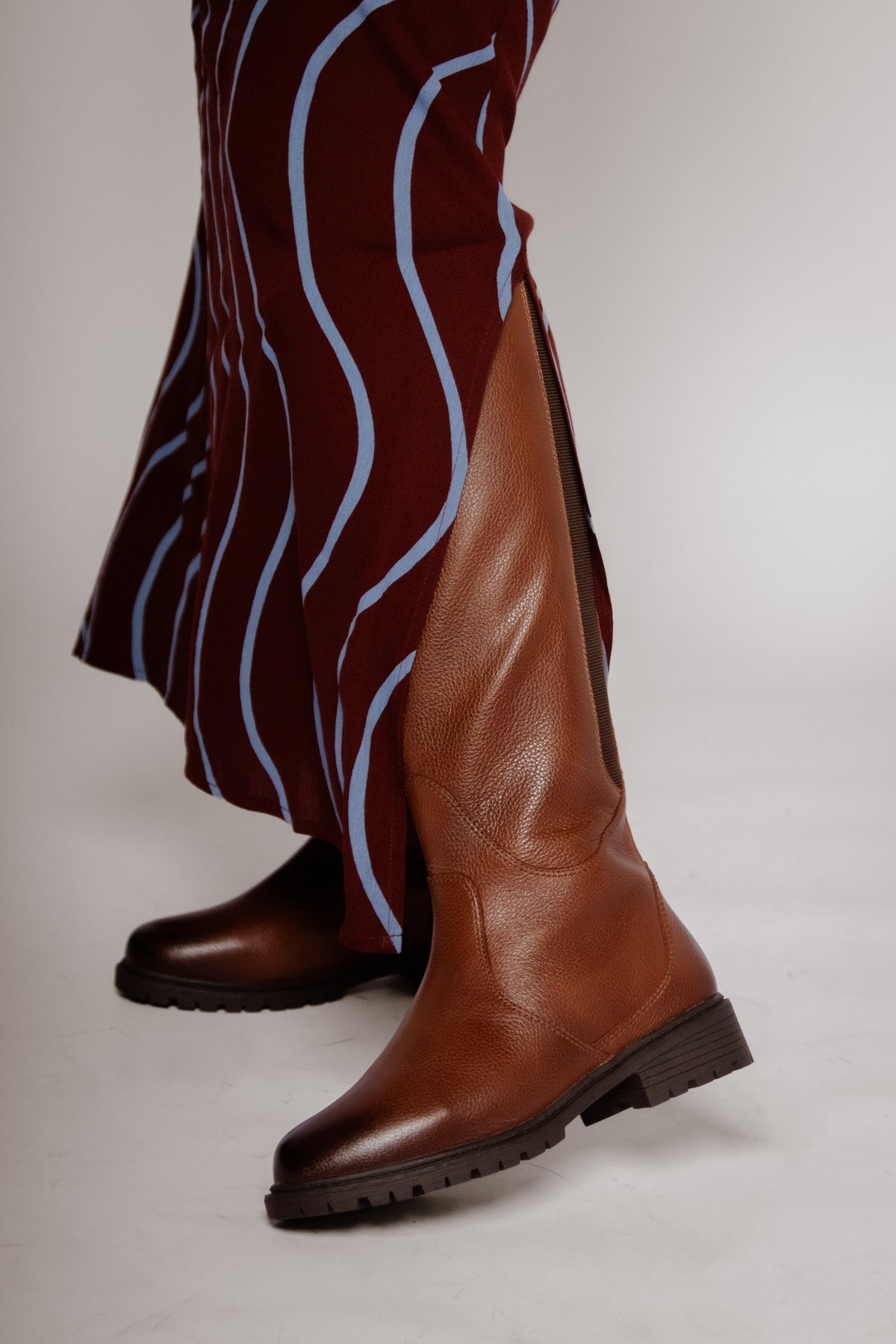 Sasha Cuoio Pebble Women's Boots Salvia