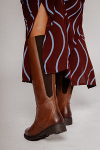 Sasha Cuoio Pebble Women's Boots Salvia