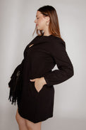 Ls Wren Dress Black Women's Dresses Bibico