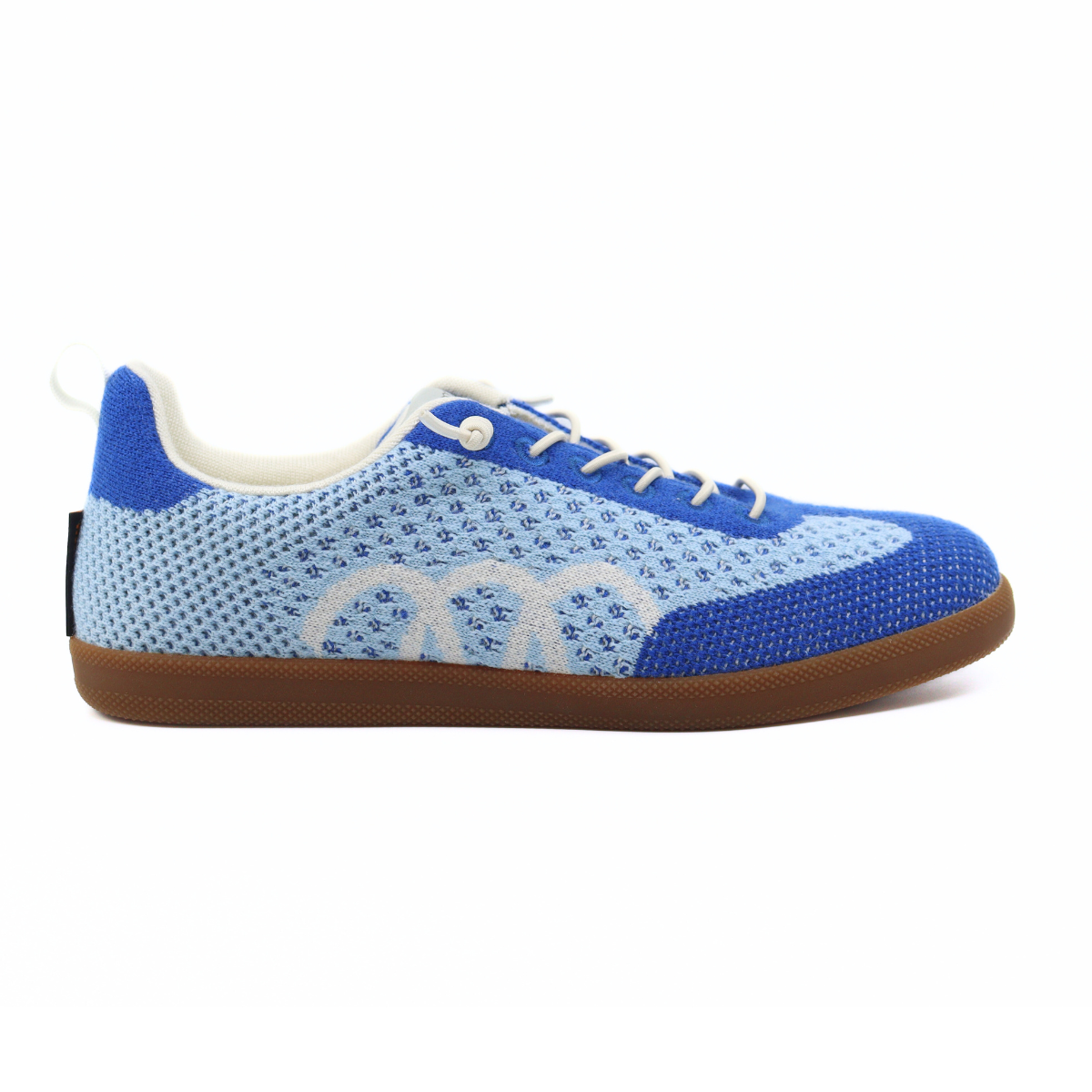 Engadine Merino Wool Sneaker Baby Blue Multi